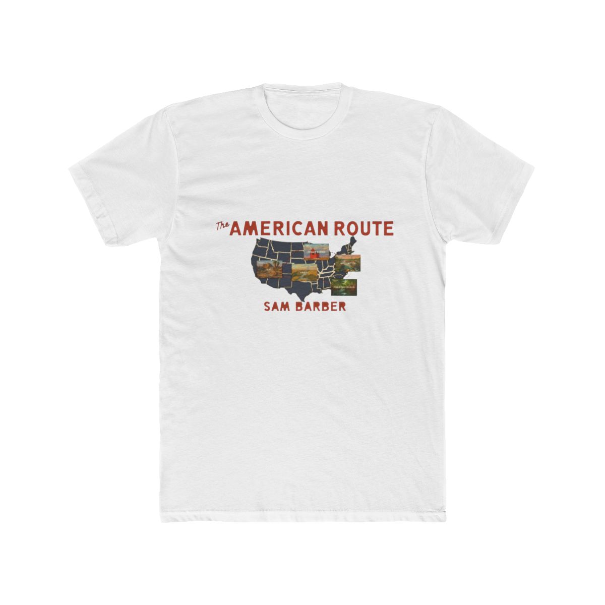 Sam Barber The American Route Tour 2026 T Shirt - Official t-shirts merchandise