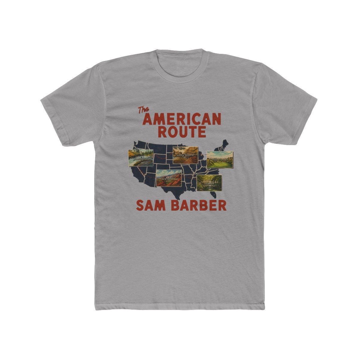 Sam Barber The American Route 2026 Tour T Shirt | eBay - Official t-shirts merchandise