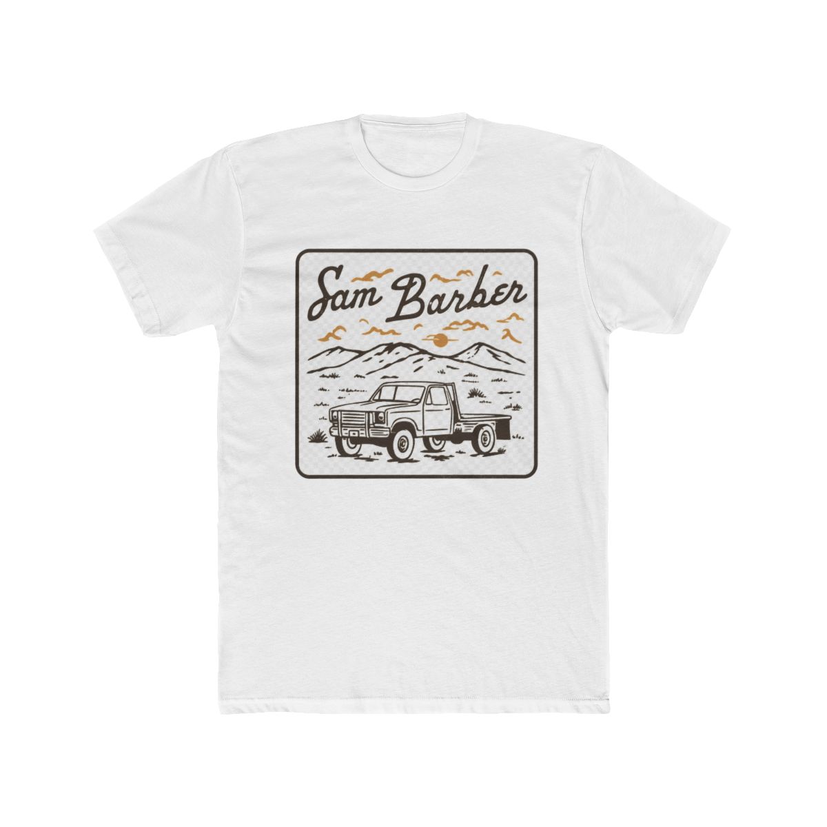 Sam Barber Truck Patch Can Cooler - Official Creator merchandise