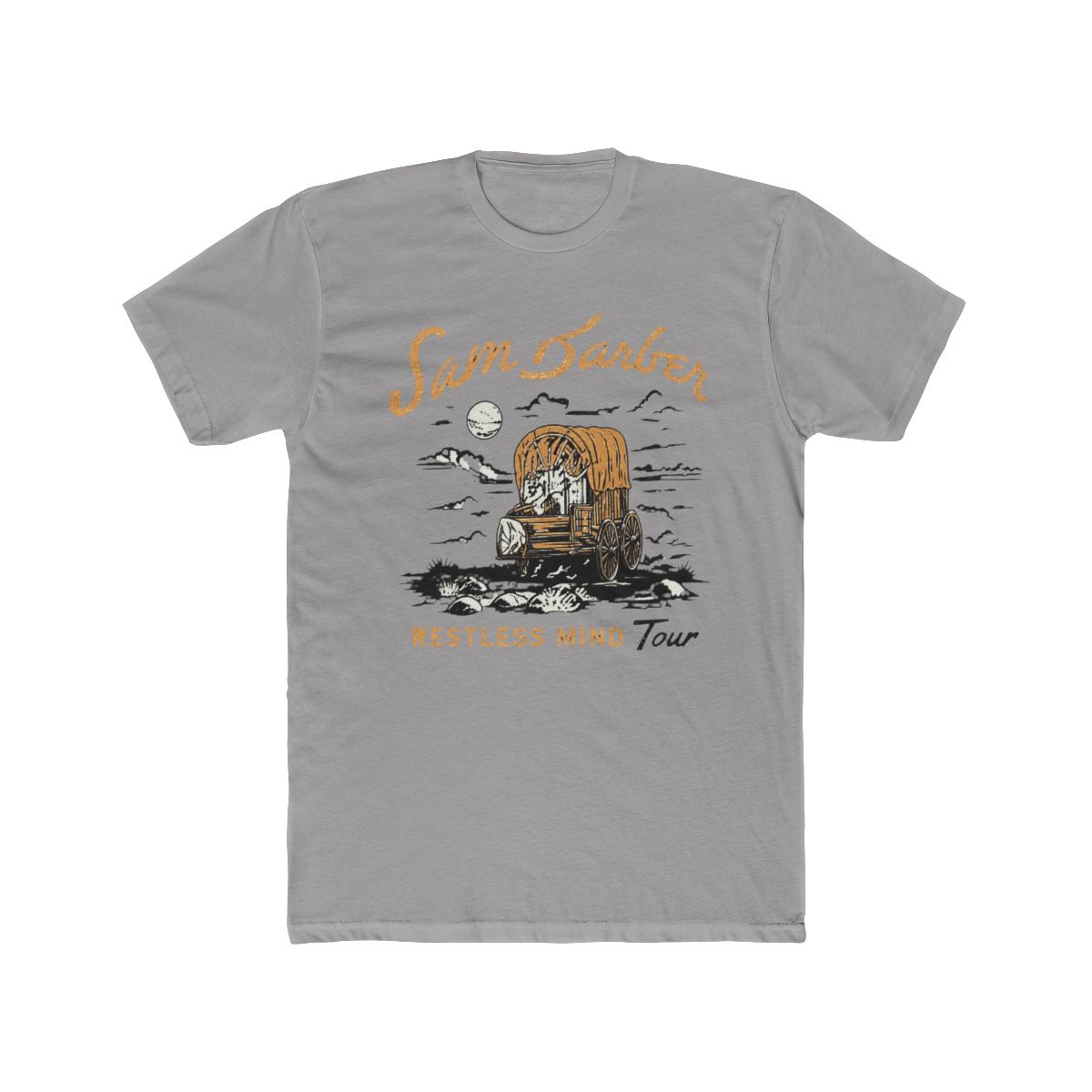 Sam Barber Restless Mind Tour Hooded T Shirt Short Sleeve Sportwear Tee Women Men Outdoor Streetwear Tops - Official t-shirts merchandise